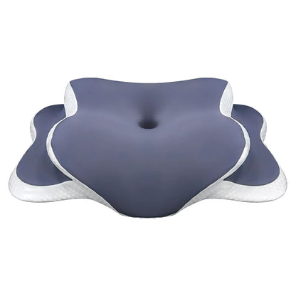 Memory Foam Pillow Cervical Pillow Neck Pain Relief Contour Ergonomic Orthopedic Neck Support for Side Back Stomach Sleeper Gift